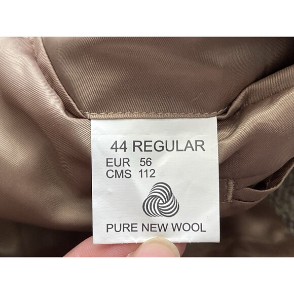 Harris Tweed Sport Coat Blazer 44 Beige Multicolor Handwoven Wool Old Money - Picture 8 of 16